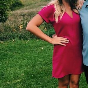 A New Day Fuchsia Shift Dress